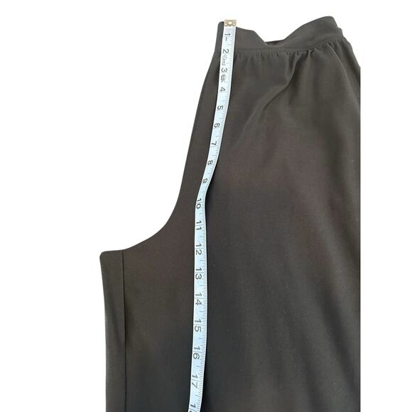 Spanx Pants Black Stretch Pull On Straight Leg Relaxed Casual Basic Large - Picture 9 of 11